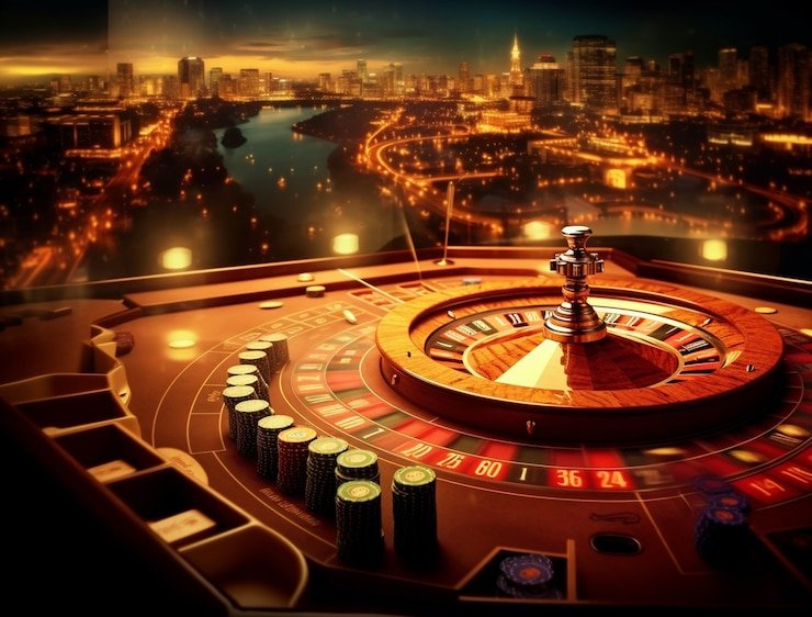 Live roulette dan blackjack dengan pemain multi-kamera